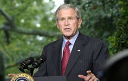 Bush sets date for financial summit