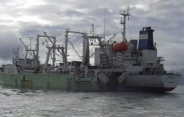 Fishing vessel, 'Venturer'
