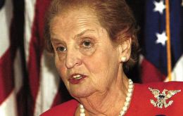 Former Secretary of State Madeleine Albright