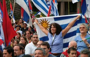 Pre electoral atmosphere in Uruguayan political parties