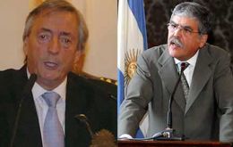 Former Pte. Kirchner and Minister Julio de Vido