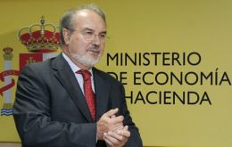 Finance Minister Pedro Solbes