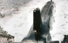 Nuclear sub HMS Vanguard