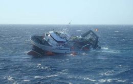 Spanish trawler Monte Galineiro  (Pic: Canadian Coast Guard)