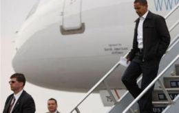 Pte. Barak Obama during his campaing (Photo file)