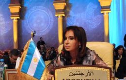 President Cristina Fernandez: “Mixing apples and pears in Doha”
