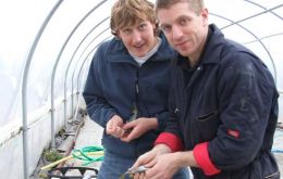 Scientis Dan Fowler, Aquaculture Project Manager