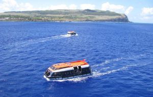 Investing for the cruise industry does not come cheap. Tenders to Rapa Nui