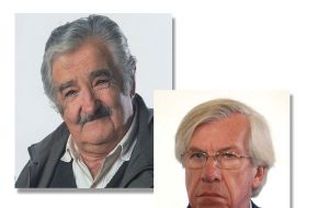 Broad Front candidates, Mujica and Astori