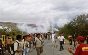 The deadly clashes with protesting indigenous groups are showing up in the Peruvian public opinion polls.