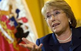 President Bachelet said she was in complete disagreement with Brazil’s recommendation.