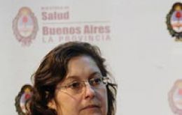 Health minister Ms Ocaña, latest “victim” of the A/H1N1 virus