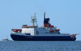 Polarstern, first commissioned in 1982 currently spends half its time in the Arctic and the other half in Antarctica