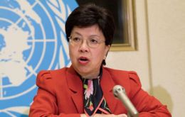 WHO chief Margaret Chan leads the fight against this “capricious new virus”