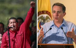A major clash of personalities and attitudes: Chavez and Uribe