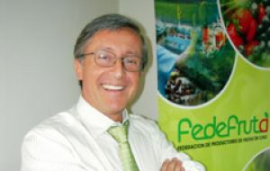 Fedefruta president Echeverrría called for a diversification of markets