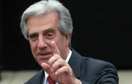 Tabare Vazquez called for moderation and unity