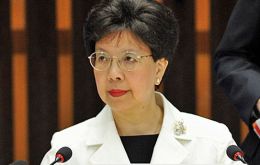 WHO Director-General Margaret Chan