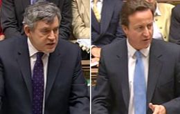 PM Brown and Tory leader Cameron warn protesting MPs
