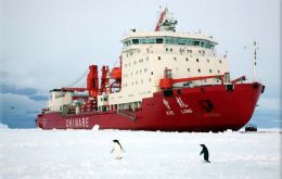 China’s impressive icebreaker Xue Long or “Snow Dragon”