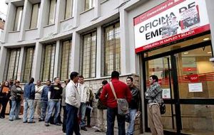 An estimated 4.1 million Spaniards are out of a job