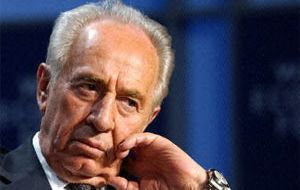 Shimon Peres, first head of state from Israel to visit Brazil in forty years