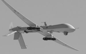 The unmanned aircraft can provide filming of incidents on real time