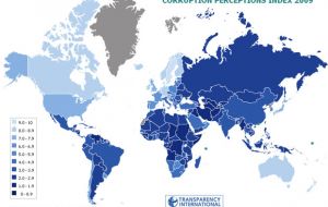 Other Mercosur members (Brazil, Argentina, Paraguay, and Venezuela) are not as inspiring in the IT ranking