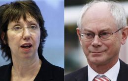 Baroness Ashton and Herman Van Rompuy