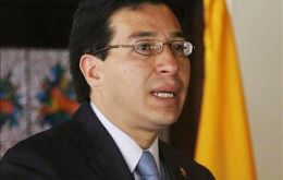 Ecuadorian Foreign Minister Fander Falconi looks forward to quick normalization of relations with its powerful neighbour
