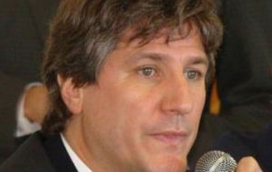 Minister Amado Boudou