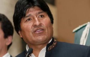 Morales is against the “crossed ballot” which could weaken his political project