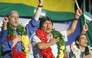 The first indigenous president of Bolivia needs a two thirds majority to ensure the passing of his reform program