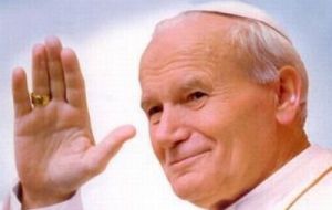 Pope John Paul II brokered the deal between conflicting neighbours