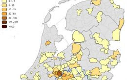 The disease is prevalent in large scale goat farms in southern Holland