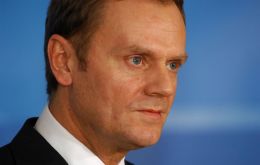 The original target anticipated by Prime Minister Donald Tusk was 2012