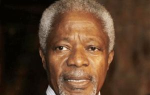 Kofi Annan,  former UN Secretary General