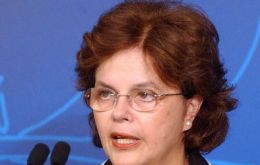 Presidential hopeful Dilma Rousseff, one of several cabinet members who was detained and tortured by the military regime when she was a student