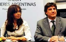 Mrs. Kirchner and Minister Boudou anticipate a thriving 2010