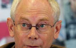 Economic outlook still “cloudy” warns EU president Herman Van Rompuy