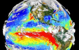 El Niño, a cyclic warming event in the tropical Pacific has much to do with the extreme temperatures registered