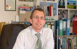 Jake Downing, General Manager of the Falkland Islands Tourist Board.