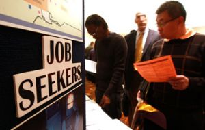 The number of jobless worldwide reached nearly 212 million in 2009