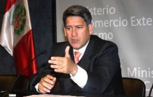Minister of Foreign Trade and Tourism Martin Perez 
