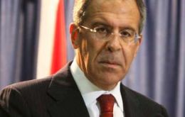 Foreign Affairs minister Sergei Lavrov 