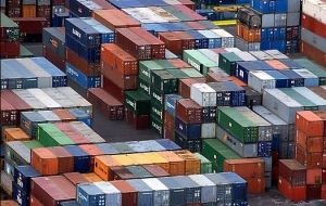 Exports of US goods raised by 22.4% the fastest pace in 13 years 