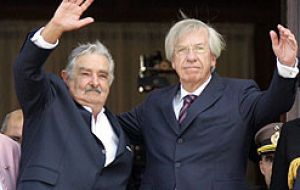 President Mujica and Vice-president Astori 