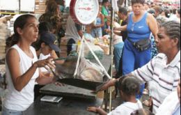 Higher prices for some products of the Bolivarian food basket 