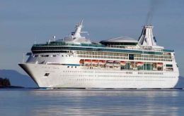“Vision of the Seas” caters for the Brazilian market 