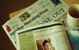 Hong Kong-based South China Morning Post broke the news 